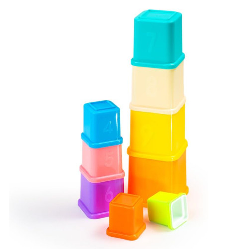 Build Up Cubes (Multicolor)
