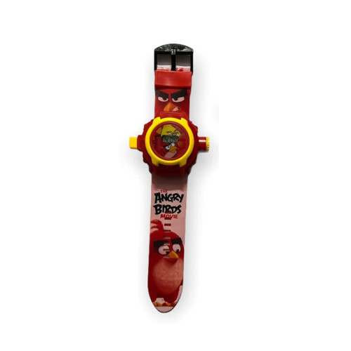 Angry birds automatic projector watch (Red)