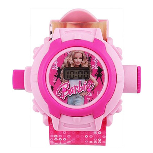 Barbie automatic projector watch (Pink)