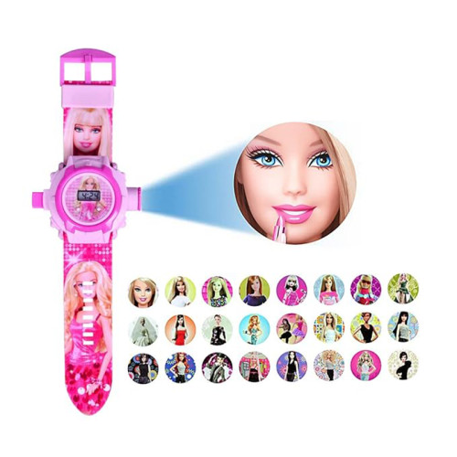 Barbie automatic projector watch (Pink)