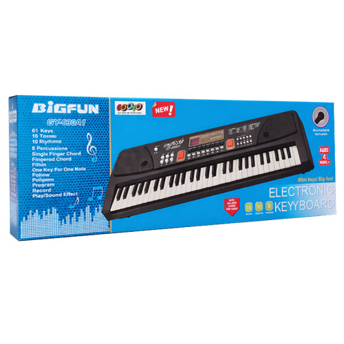 BigFun 61 key Piano | Musical Toy for Kids | Battery Operated